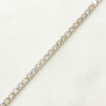 Load image into Gallery viewer, 14k Solid Gold Diamond Tennis Bracelet. BTT65202
