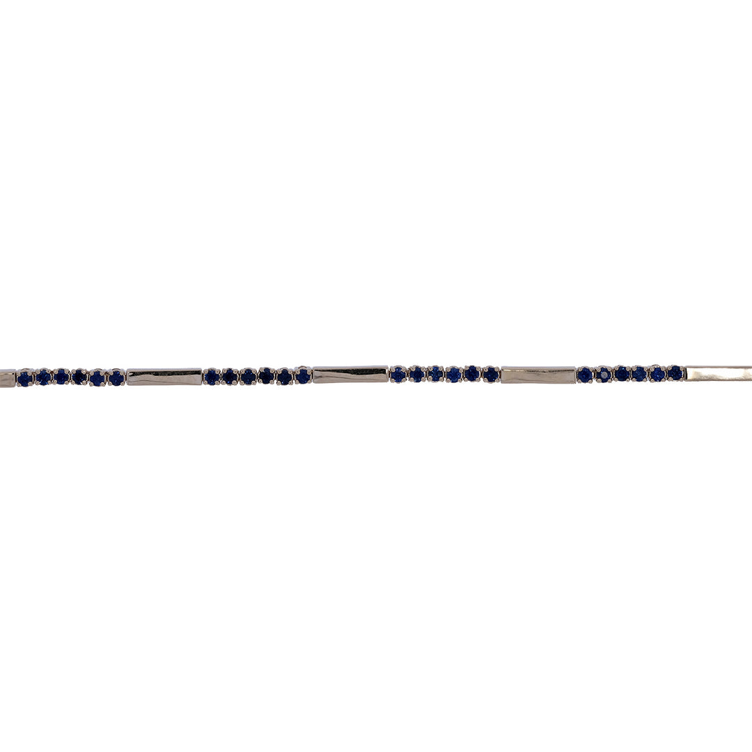 BFZ61295. 14K Solid Gold Gemstone Bar Bracelets