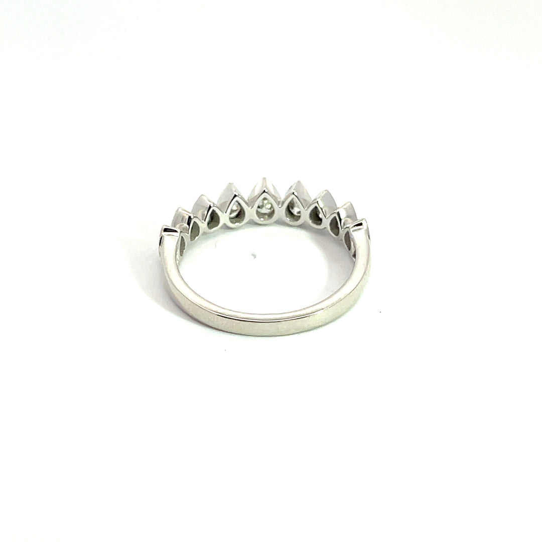 14k Solid Gold Drops Ring. RAH01452