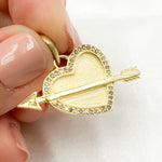 Load image into Gallery viewer, DP654. Diamond Sterling Silver Heart Pendant
