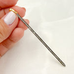 Load image into Gallery viewer, DC678. Diamond Silver Spike Pendant
