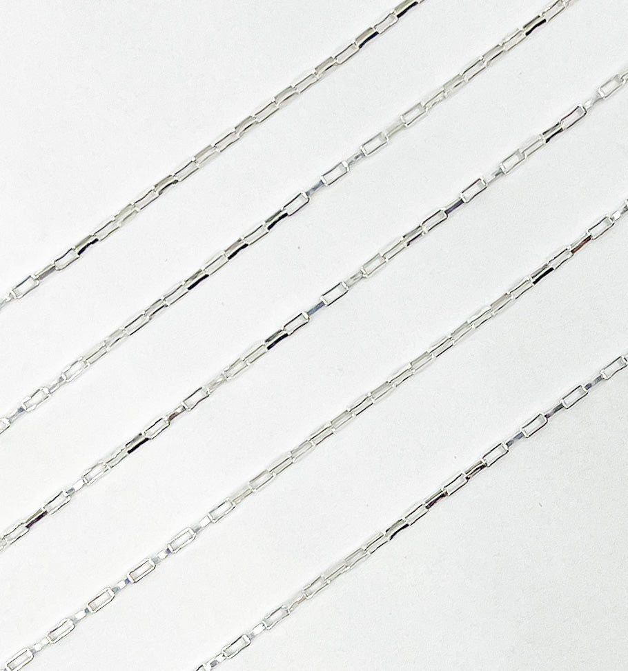 925 Sterling Silver Box Chain. V96SS