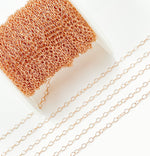Load image into Gallery viewer, Rose Gold Filled Cable Chain. 1310RGF
