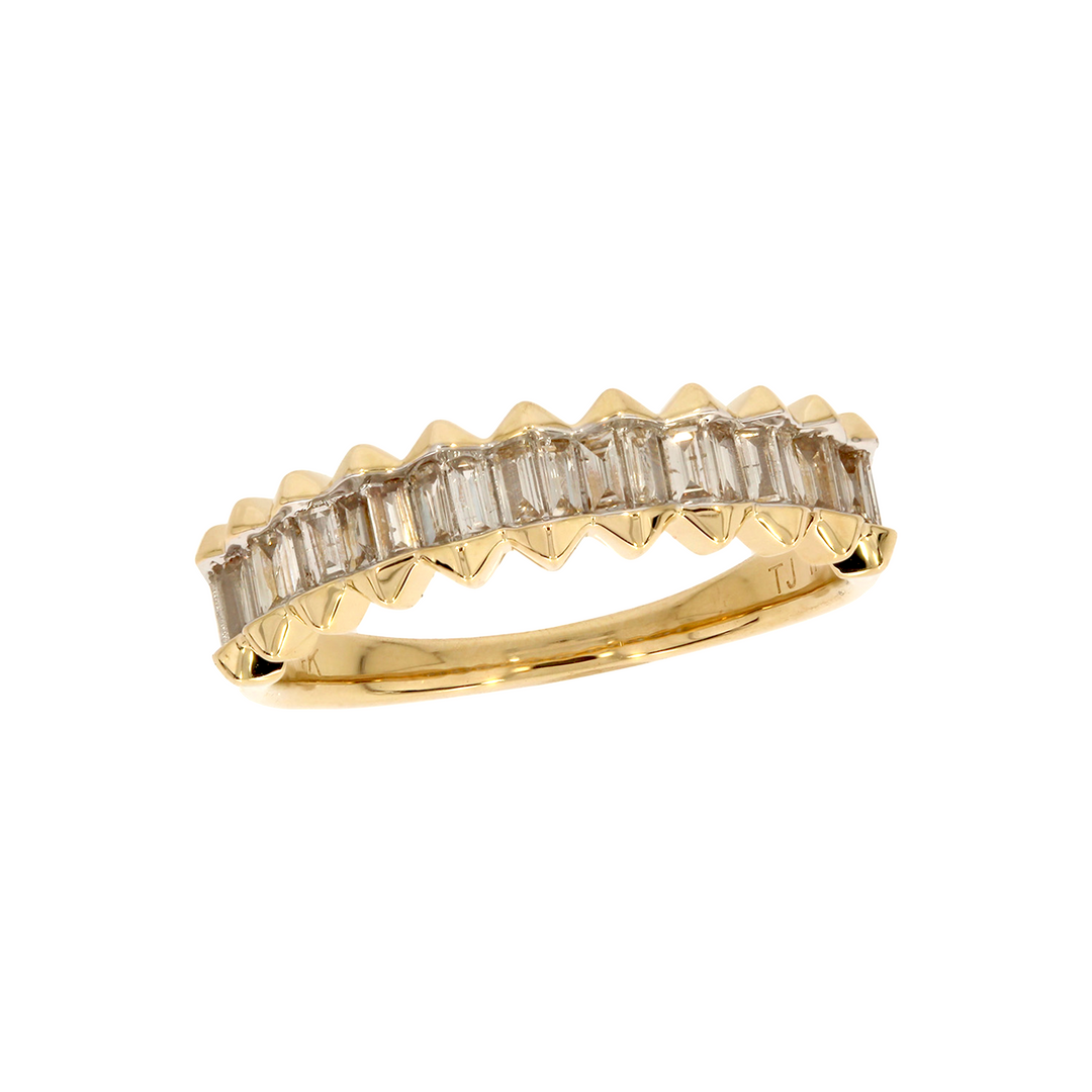 RAH02418. 14K Solid Gold Diamond Ring