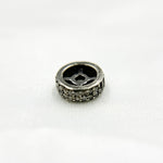 Load image into Gallery viewer, DC584. Diamond &amp; Sterling Silver Spacer Bead
