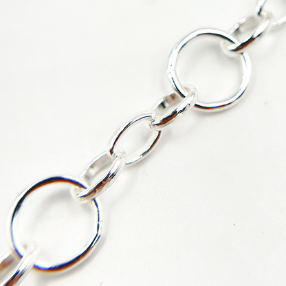Smooth 1 Round & 3 Oval Link Chain