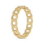 Load image into Gallery viewer, 14K Solid Yellow Gold Chain Link Ring. RAZ01411
