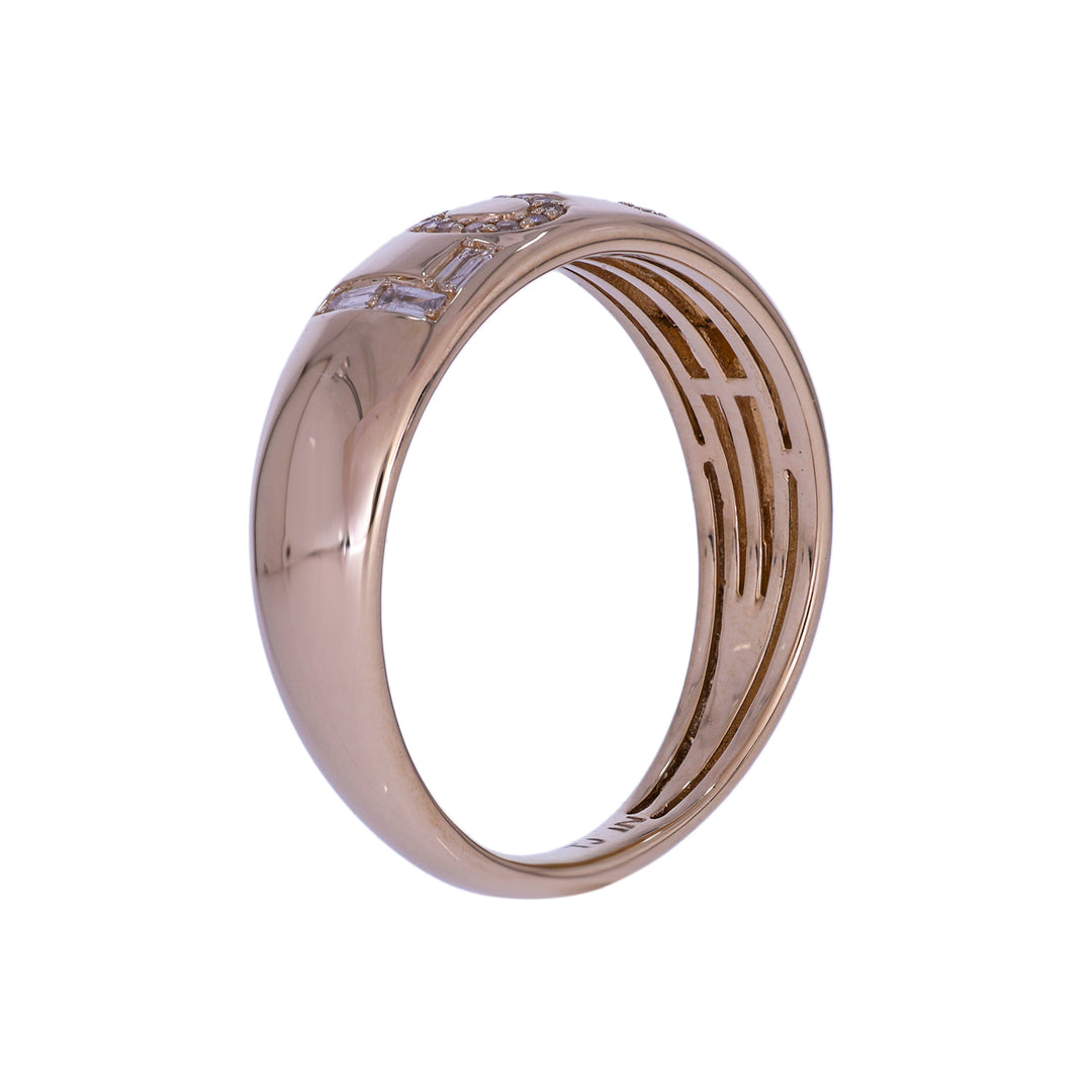 RFC19703. 14K Solid Gold Diamond Ring