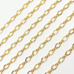 Load image into Gallery viewer, 274GF. 14k Gold Filled Oval and Infinity Link Chain