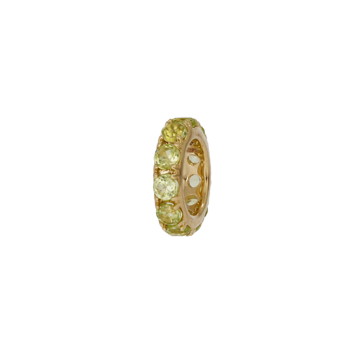 14K Solid Gold Gemstone Ring