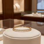 Load image into Gallery viewer, BNI68680. 14K Solid Gold Diamond Bangle
