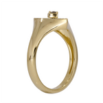 Load image into Gallery viewer, RFA18839. 14K Solid Yellow Gold Diamond Heart Ring
