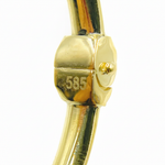 Load image into Gallery viewer, Bangle16. 14K Solid Gold Matte Textured Bangle