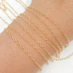 Load image into Gallery viewer, 1512GF. 14K Gold-Filled Smooth Cable Chain
