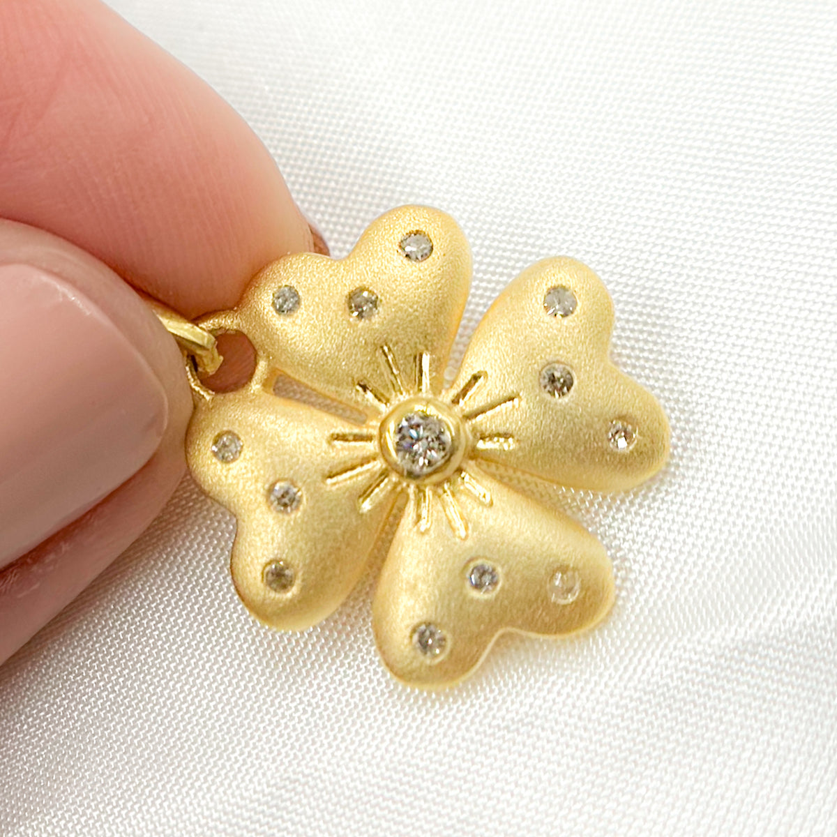 Shop Sterling Silver Flower Pendant