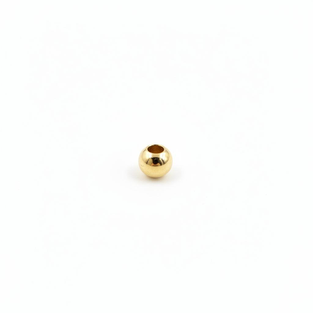 2925SB20H09. 2MM Gold Filled Seamless Beads