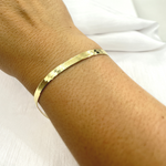 Load image into Gallery viewer, 040G2CPY42001_BRACELET. 14K Solid Gold Herringbone Bracelet
