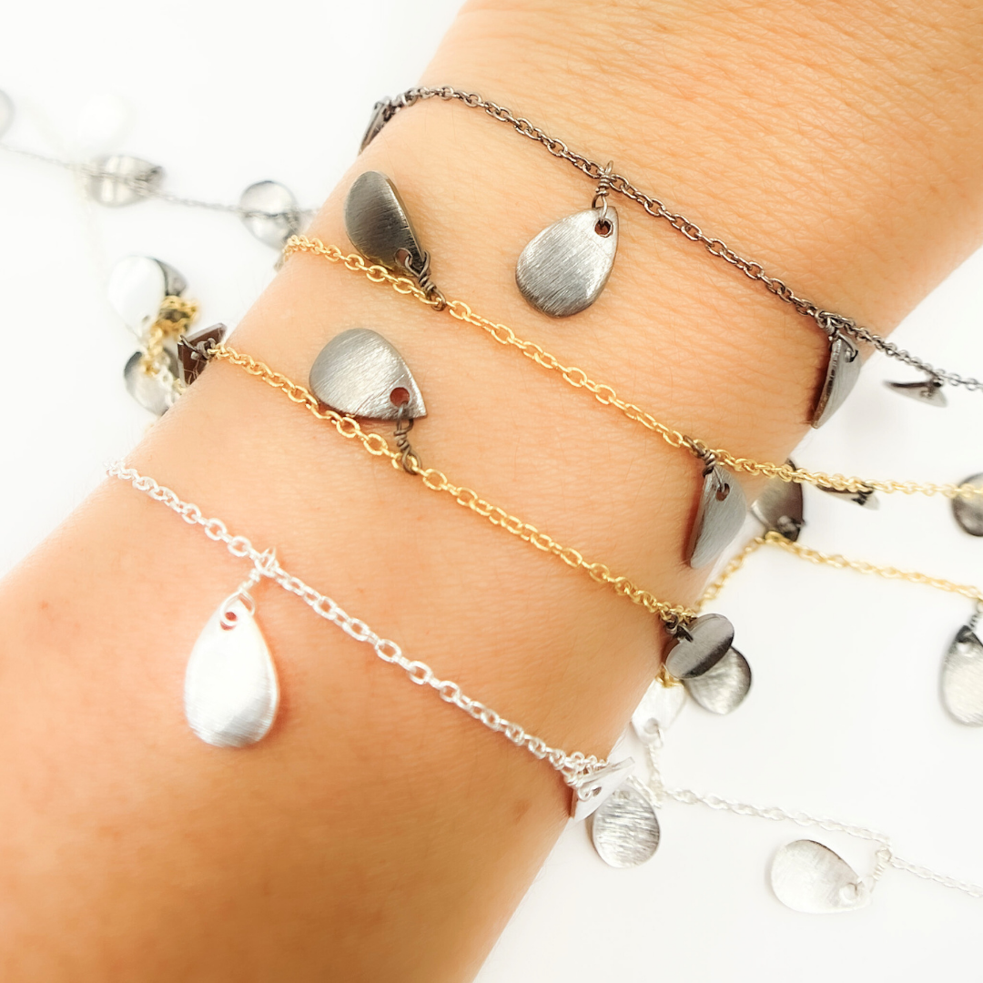 Shop Now Silver Drop Dangle Wire Chains