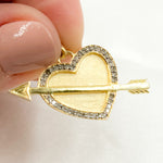 Load image into Gallery viewer, DP654. Diamond Sterling Silver Heart Pendant
