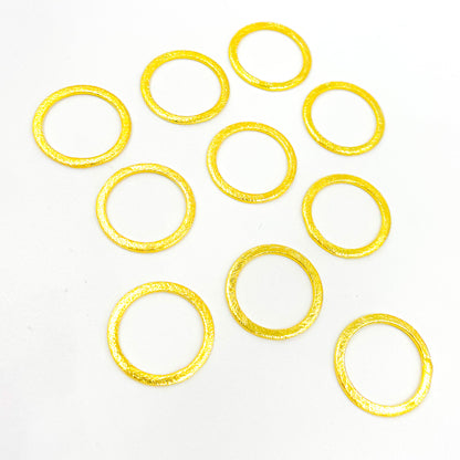Buy Gold Plated Sterling Silver Ring Connector