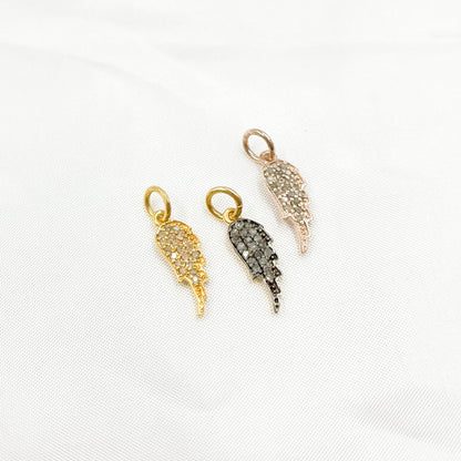 Shop Diamond & Sterling Silver Wing Charm