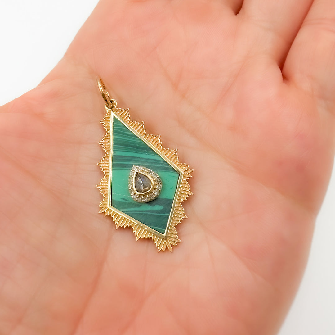 Buy Now 14K Gold Triangle Pendant