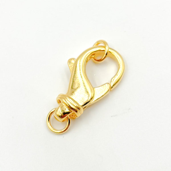 23MM Gold-plated Sterling Silver Gold Plated Trigger Clasp