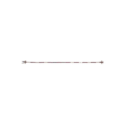 BFZ61295. 14K Solid Gold Gemstone Bar Bracelets