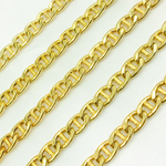 Load image into Gallery viewer, Y59GP. Gold Plated 925 Sterling Silver Curb Marina Chain
