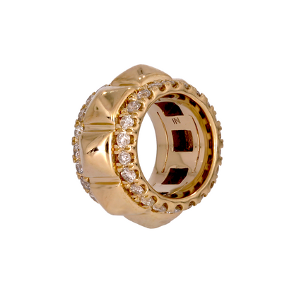 CMF00192. 14K Solid Gold Fancy Ring Charm