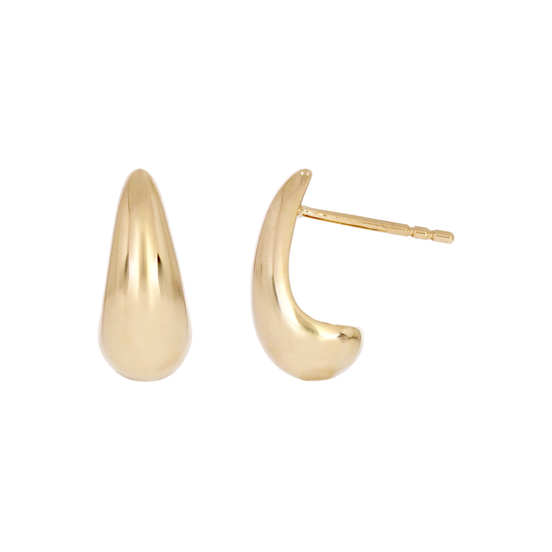 EFZ54123. 14K Solid Gold Fancy Stud Earrings