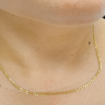 Load image into Gallery viewer, 060R13FG1T2A9L001. 14K Solid Gold Cuban Curb Chain
