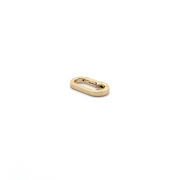 1361-14K. 14K Solid Gold Oval Clasp 21x6mm