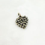 Load image into Gallery viewer, DP238. Diamond &amp; Sterling Silver Heart Charm
