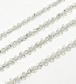 Load image into Gallery viewer, 925 Sterling Silver Dangle Chain. V109SS
