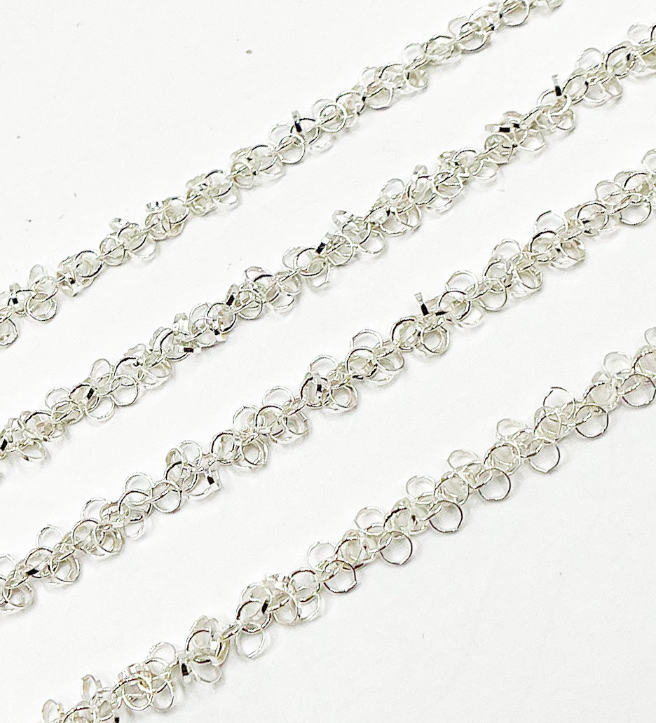 925 Sterling Silver Dangle Chain. V109SS