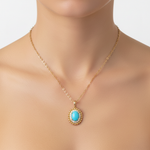 Load image into Gallery viewer, CP96735TQ8X6. 18K Solid Gold Diamond Pendant