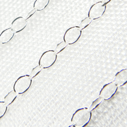 Sterling Silver Oval