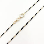 Load image into Gallery viewer, Shop Now Black Rhodium Sterling Silver Snake Necklace
