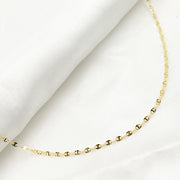 Shop Now Gold Diamond Cut Marina Chain