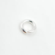 White Sterling Silver Open Jump Rings