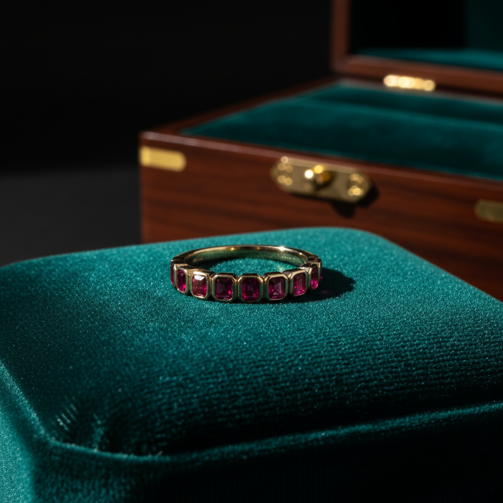 RN423837. 14K Solid Gold Gemstone Ring