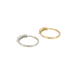 Load image into Gallery viewer, 14k Solid Gold Baguette Diamond Bars Ring. RN406669
