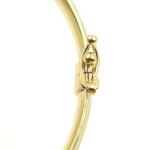 Load image into Gallery viewer, 14K Solid Gold Matte Textured Bangle. Bangle14
