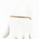 Load image into Gallery viewer, BTR65085. 14k Solid Gold Diamond Tennis Bracelet