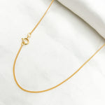 Load image into Gallery viewer, 71GFNecklace. 14k Gold Filled Curb Finished Necklace
