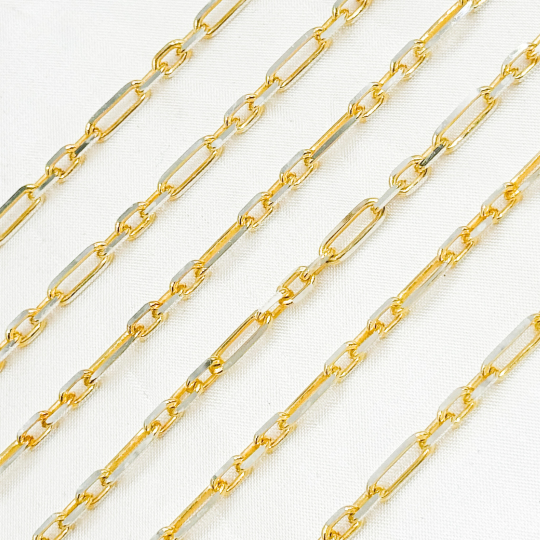 Buy Sterling Silver Diamond Cut Long & Short Link