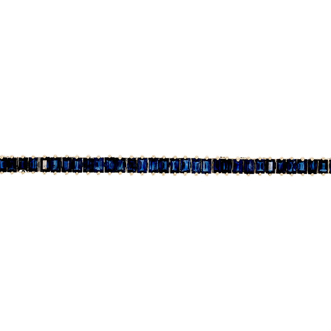 BFZ60865. 14K Solid Gold Gemstone Bracelet