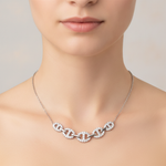 Load image into Gallery viewer, NT404258. 14K Solid Gold Diamond Fancy Necklace
