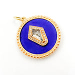 Load image into Gallery viewer, 14K Gold Round Pendant
